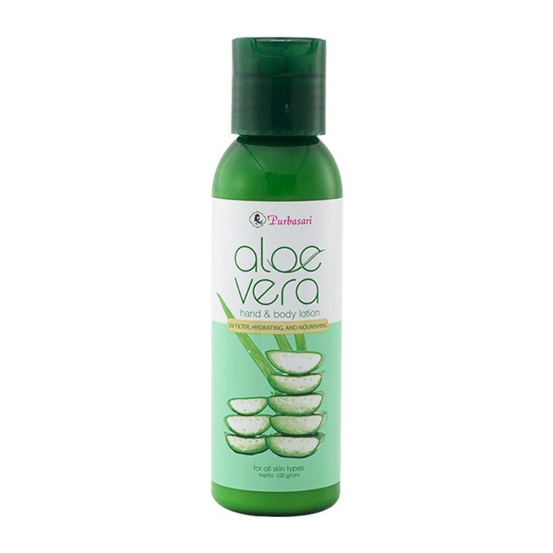 PURBASARI ALOE VERA HAND &amp; BODY LOTION 100GR