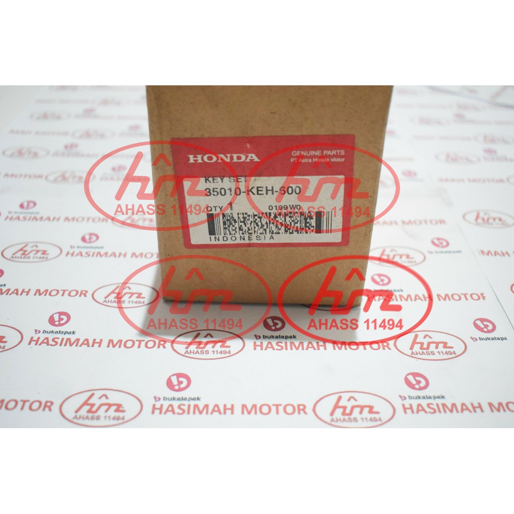 KUNCI KONTAK (KEY SET) HONDA MEGAPRO PRIMUS - KODE PART: 35010KEH600