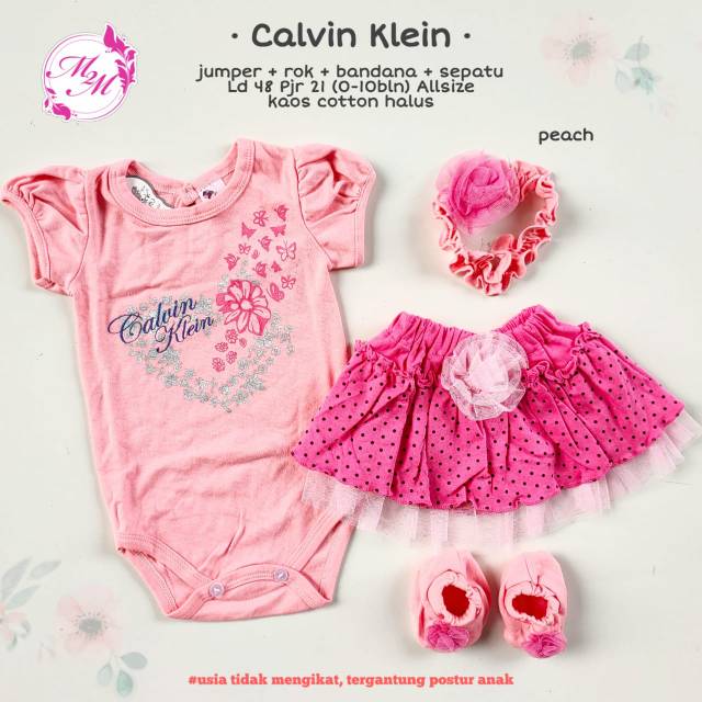 Set baju anak calvin klein
