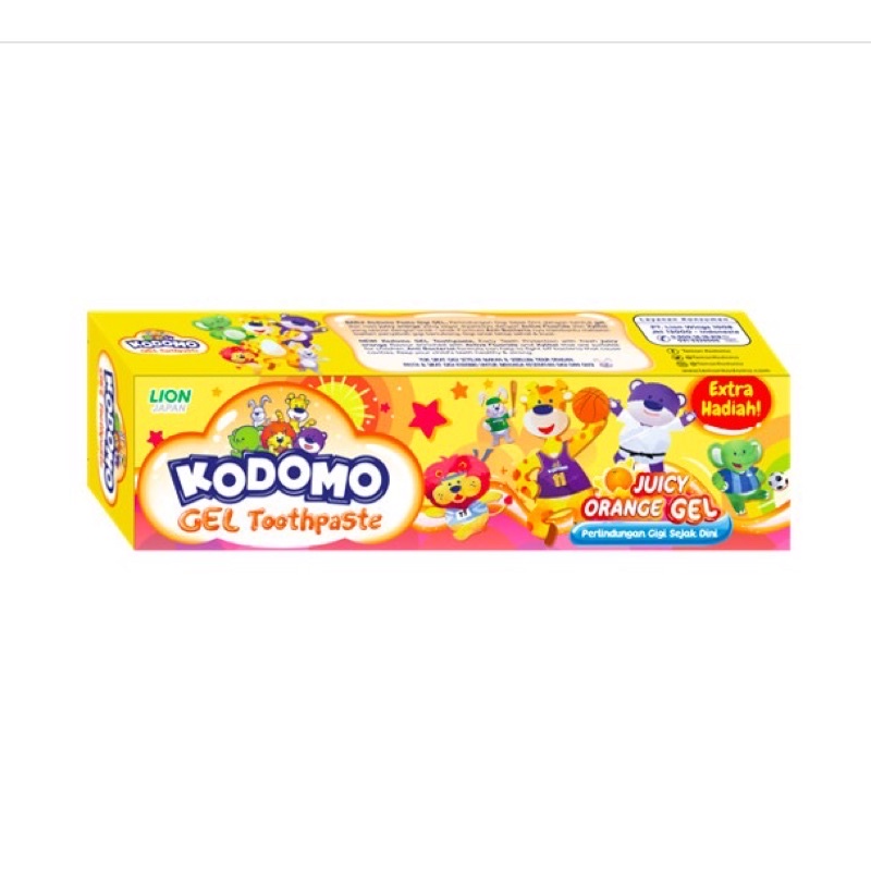 Kodomo Pasta gigi Bayi / Anak 45gr Tooth Paste Gel