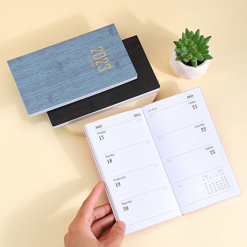 

Terlaris ✨ - Buku Catatan Agenda Harian Mingguan Ukuran Saku Mini Portable 2023 A6 365 Hari Untuk Sekolah3.1.23