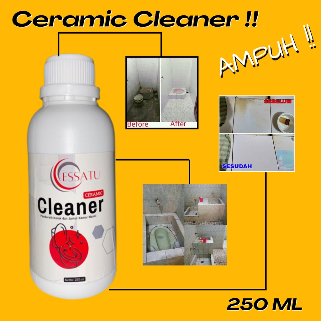 Cairan pembersih keramik kamar mandi Essatu 250 ML