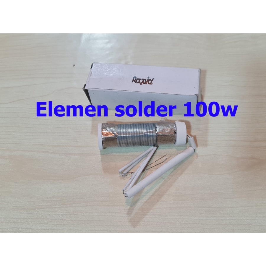 elemen solder 100w rapid - element solder 100 watt - Merk RAPID 100watt