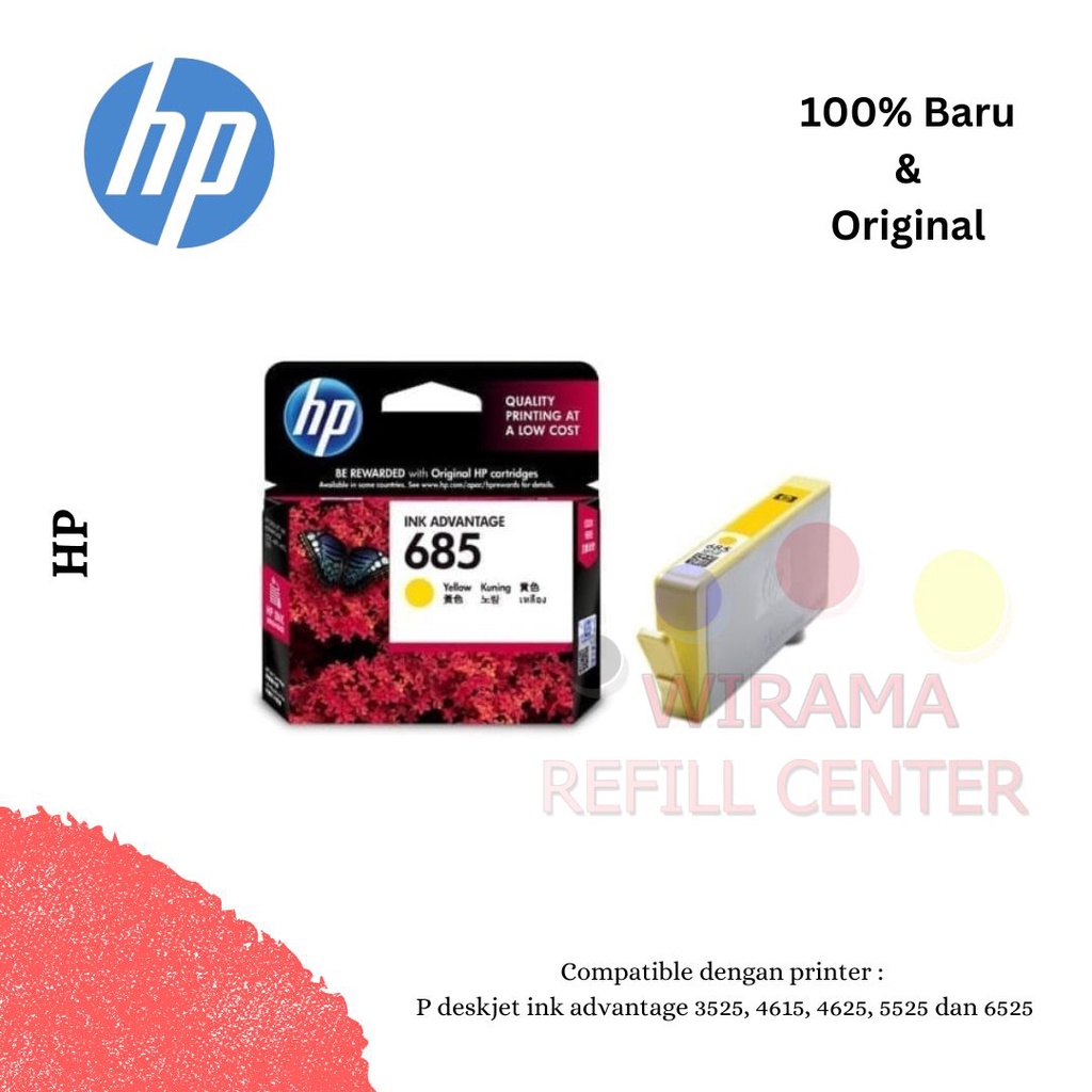 Tinta Cartridge HP 685 Original