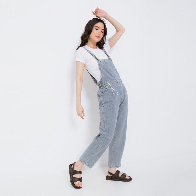 VIERLIN - Jumpsuit jeans 827