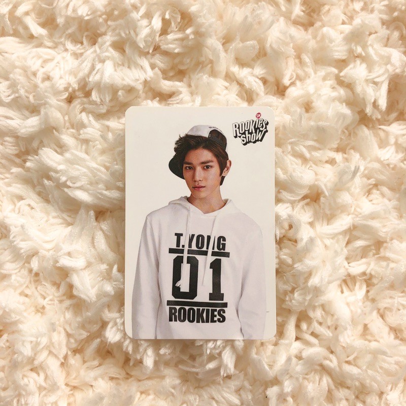 Taeyong NCT - SM ROOKIES OFFICIAL PHOTOCARD