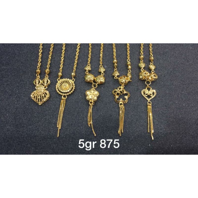 Kalung emas rante emas asli kadar 875%