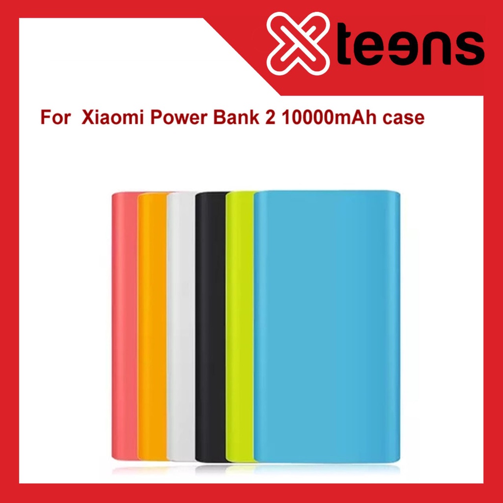 Silikon / Silicon / Silicone Power bank Xiaomi 10000 Mah Gen 3 dua usb