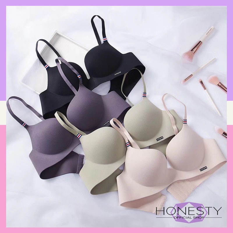 Miss H ~ 032 Basic Bra Wanita BH Fashion Tanpa Kawat Pakaian Dalam Wanita