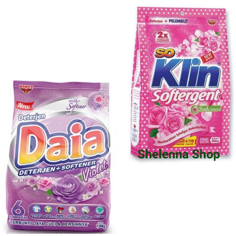 SOKLIN / DAIA Softergent Softener Detergent 1800 Gr