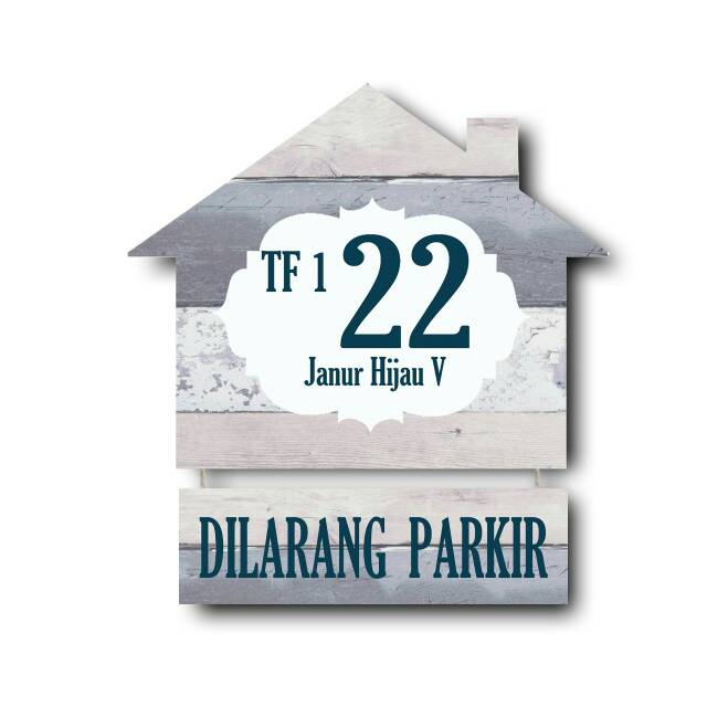 Papan alamat rumah hiasan dinding alamat rumah dekorasi rumah minimalis home dekor papan nama