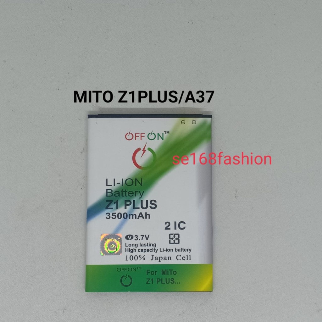 Baterai Mito Z1 Plus A37 DoublePower Batre Batere Battery