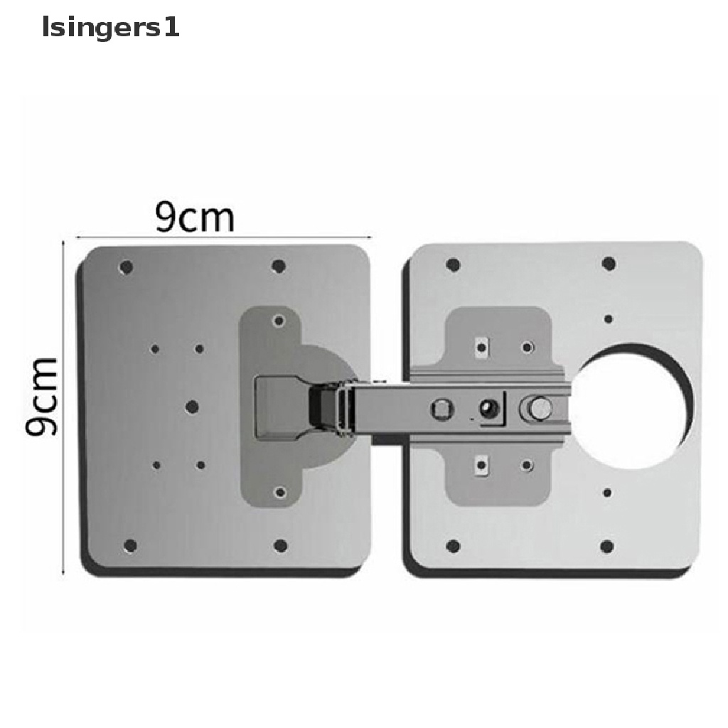 [lsingers1] Multi-size Hinge Repair Plate for Cabinet Furniture Stainless Steel Accessory Boutique