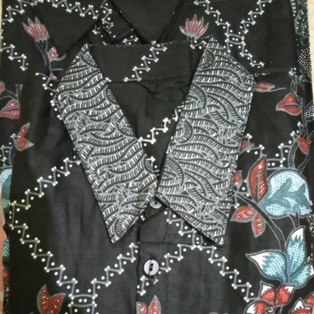 Batik Bella Paya Couple Batik Ipnu - Ippnu Bahan Katun Saten Halus Tebel