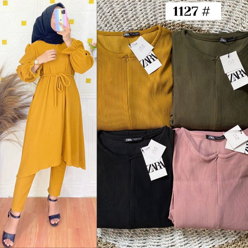 ONE SET ZARA TERBARU SETELAN RAJUT