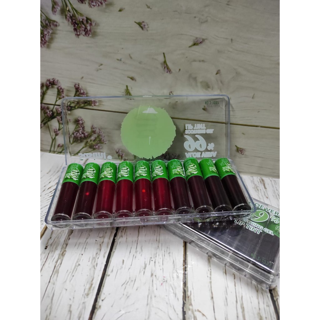 Lip tint Mini isi 10 pcs casing  peiyen- mix tint