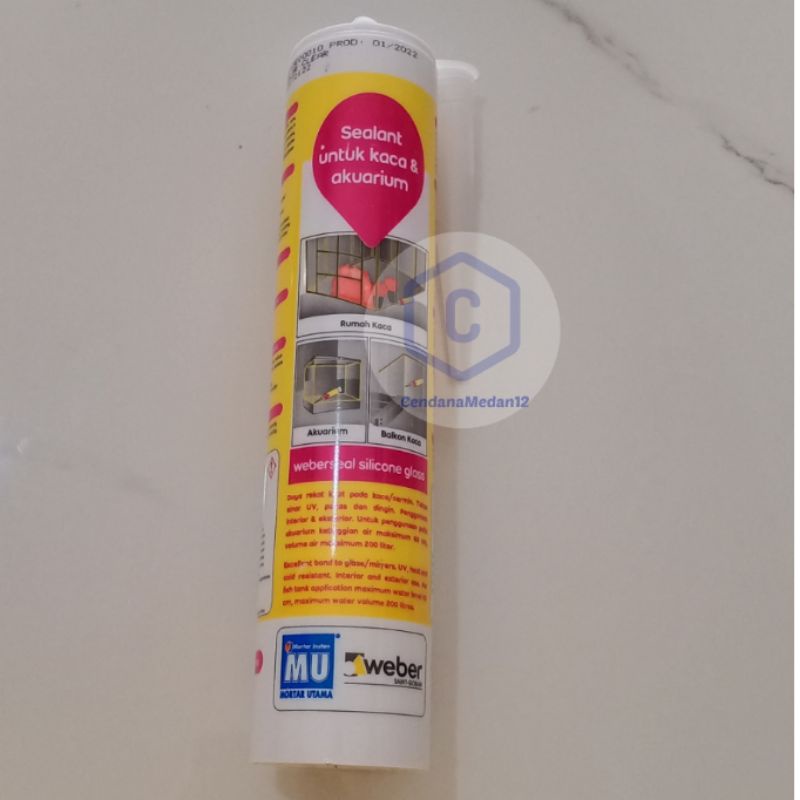 MU Sealant Lem Silicone Clear / Lem Silikon Bening