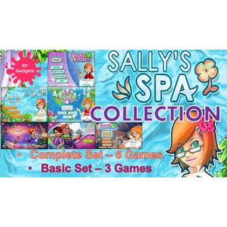 Sally Spa - Sally Salon - Sally Studio Game PC Complete Collection | Old PC Games Nostalgia