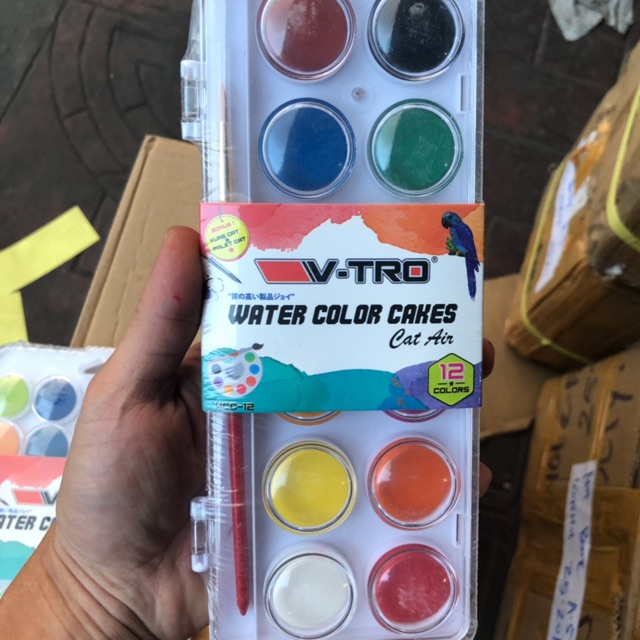 

Water color cake vtro 12 warna