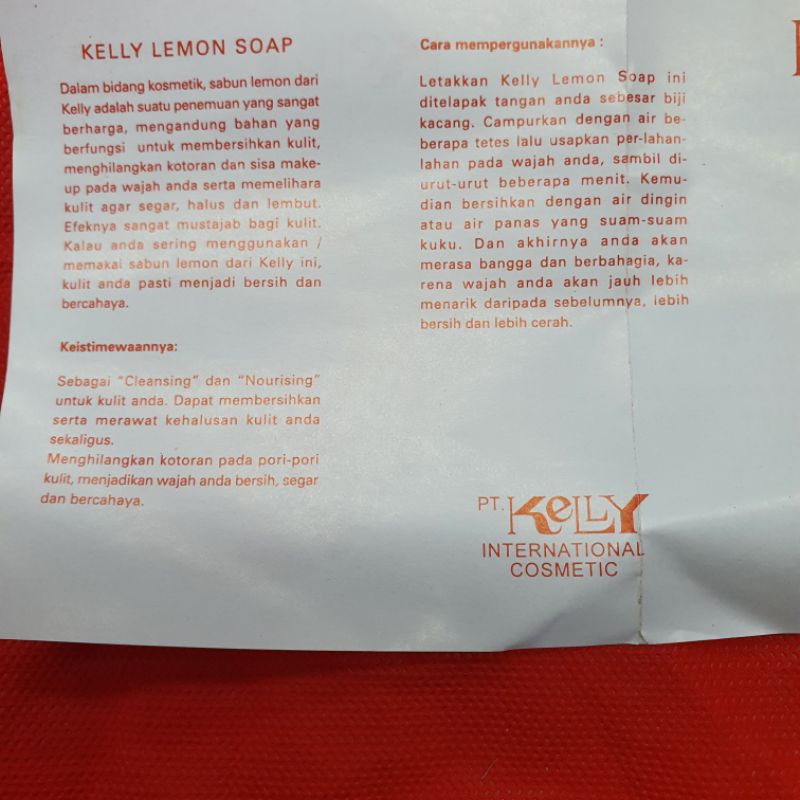 Kelly Lemon Soap