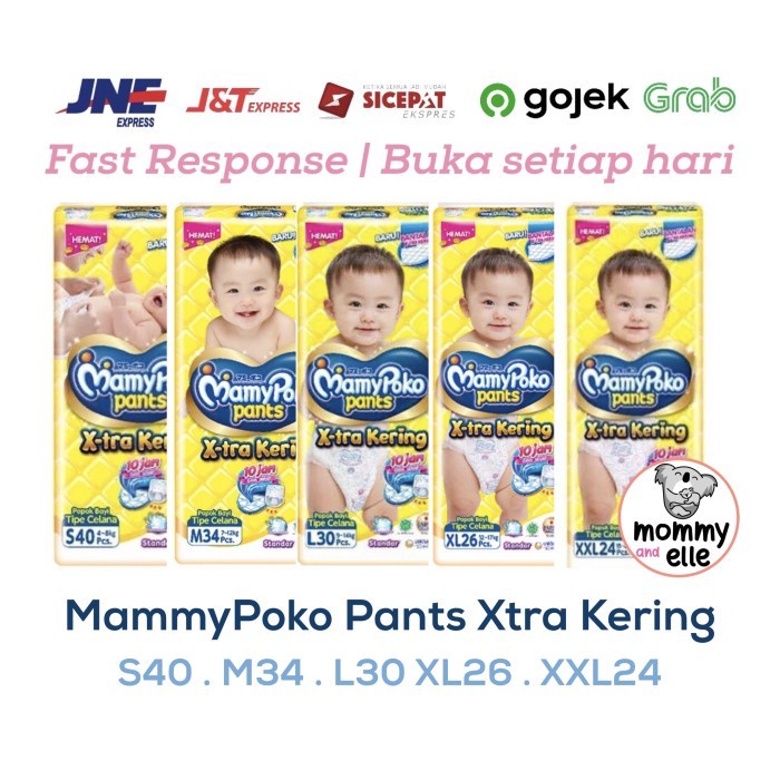 MamyPoko Xtra Kering Pants XL26 mamy poko mamipoko popok mami poko