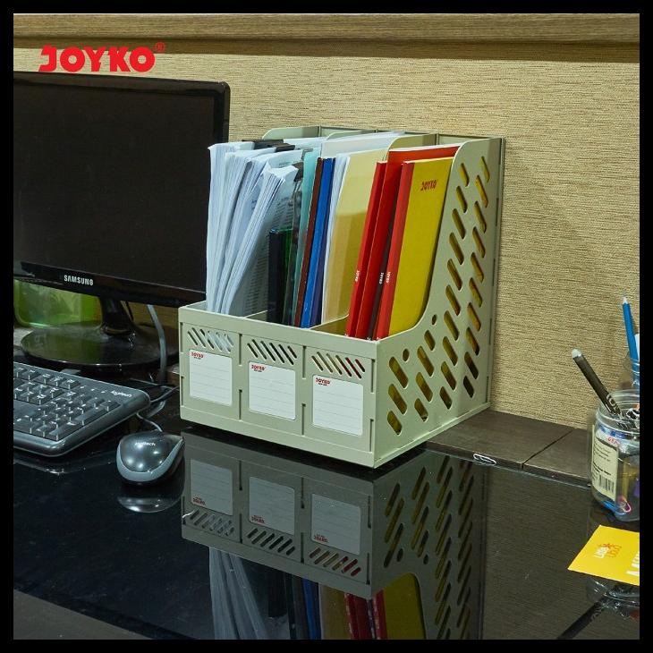 

COD BOX FILE KERANJANG PLASTIK RAKIT 3 SUSUN JOYKO BOF-3GR GREY COD