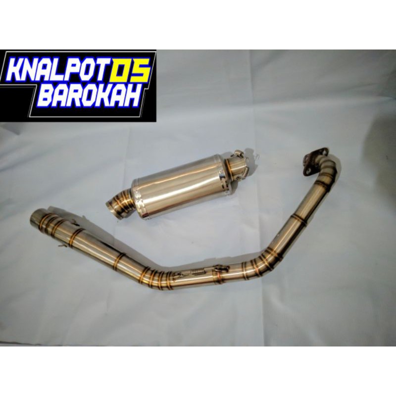 KNALPOT SATRIA FU ROAD RACE Stenlis