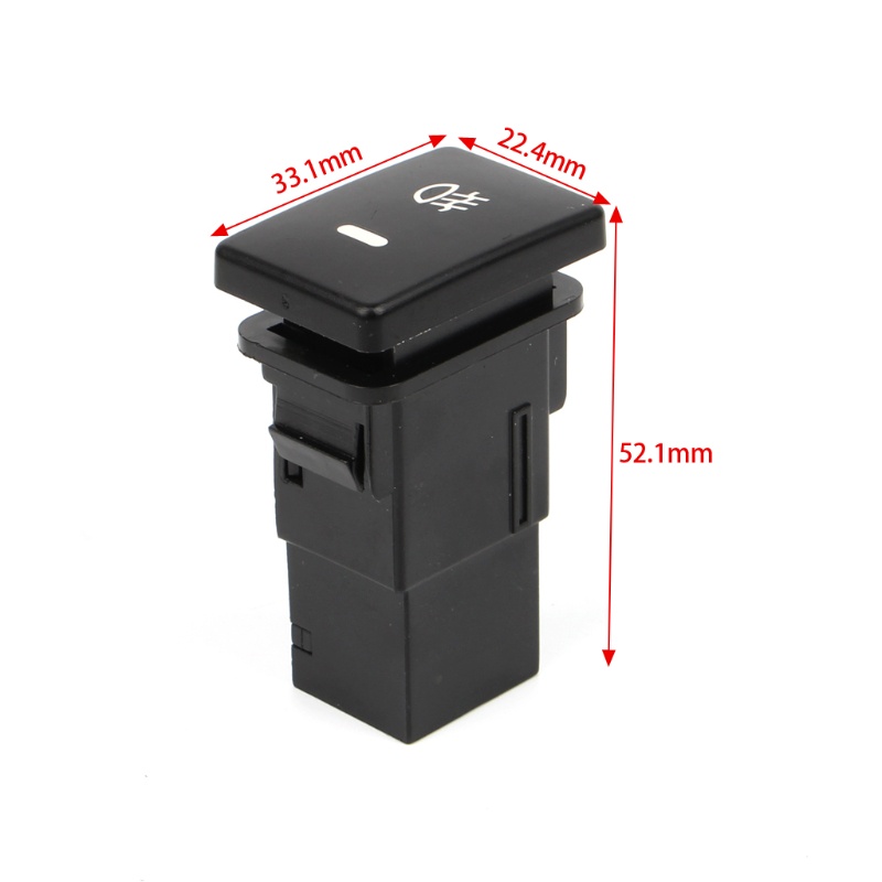 Gro Push Switch Button LED Fog Light ON-OFF 4 Wire For Toyota- Camry for Corol