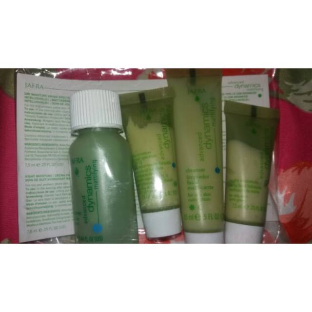 Skincare jafra set mini mattifying murah