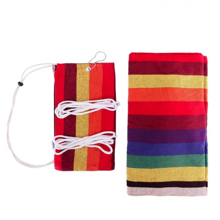 Canvas Hammock Ukuran 280x80cm - Ayunan Pohon - Max Load 140kg