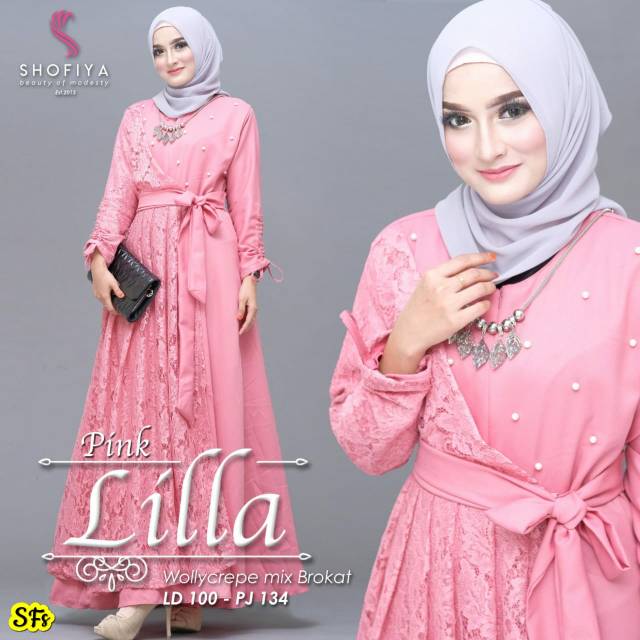 AMANDA DRESS NEW MUSLIMAH ORIGINAL GGS BY SHOFIYA BTC