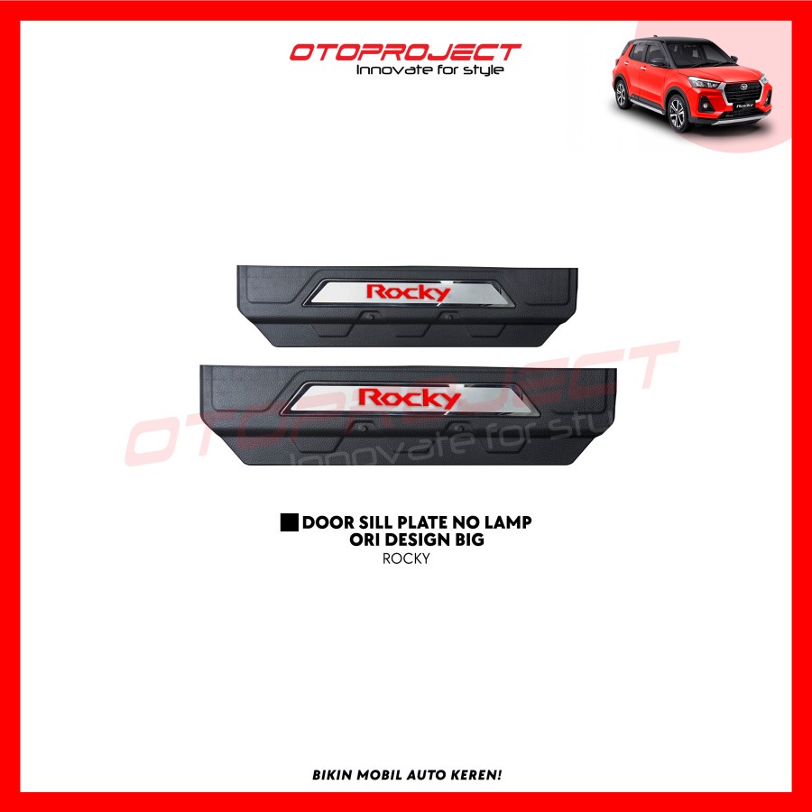 SILL PLATE SAMPING ROCKY TANPA LAMPU ORI DESAIN BIG