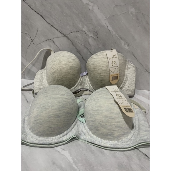Bra Young Hearts Melange Contrast Y23-20078B