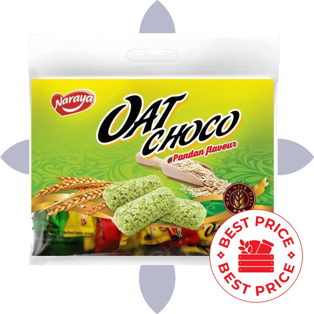 NARAYA - OAT CHOCO PANDAN - 400 GR