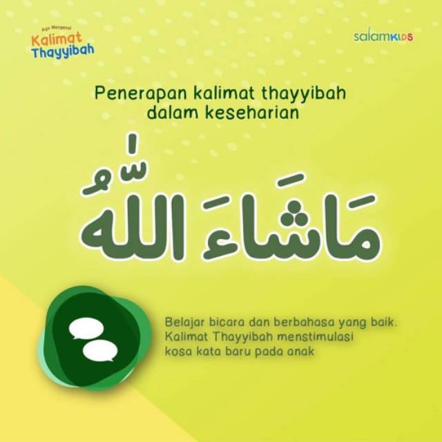 Ayo Mengenal Kalimat Thayyibah Buku Anak Indonesia