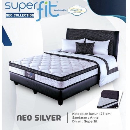 Kasur Spring bed COMFORTA SuperFit Bed Set