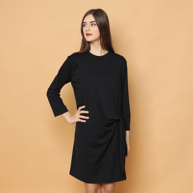 

MONOMOM Carina Dress - Baju Menyusui Nursing Wear Stylish Premium