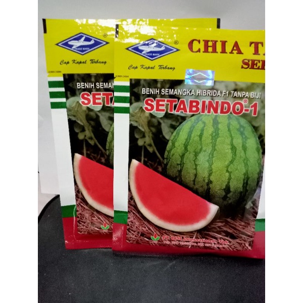 Benih Semangka tanpa biji Setabindo kemasan 20 gram