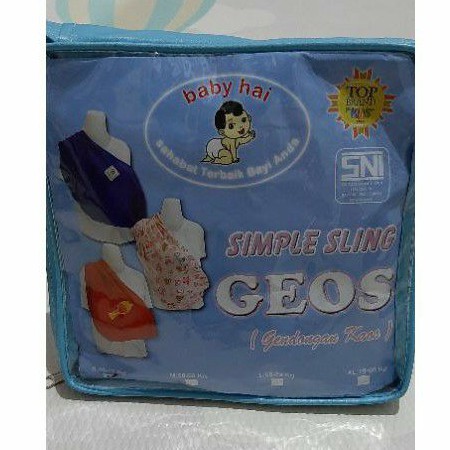 Gendongan Bayi Kaos GEOS Baby Hai