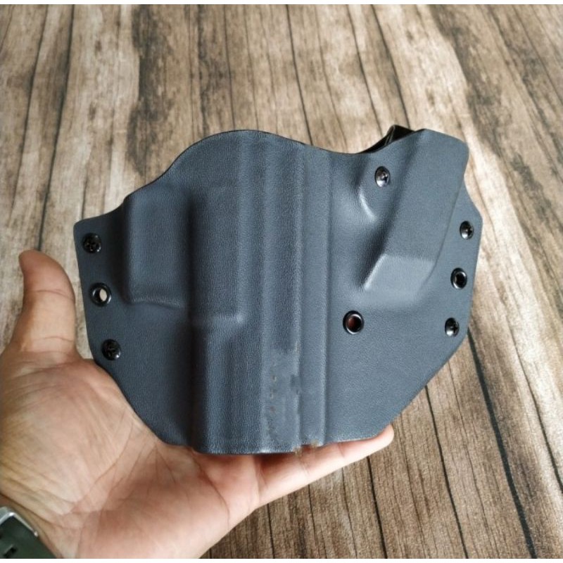 Holster HS 9 Include Pouch Mag Sarung Pistol HS Kydex