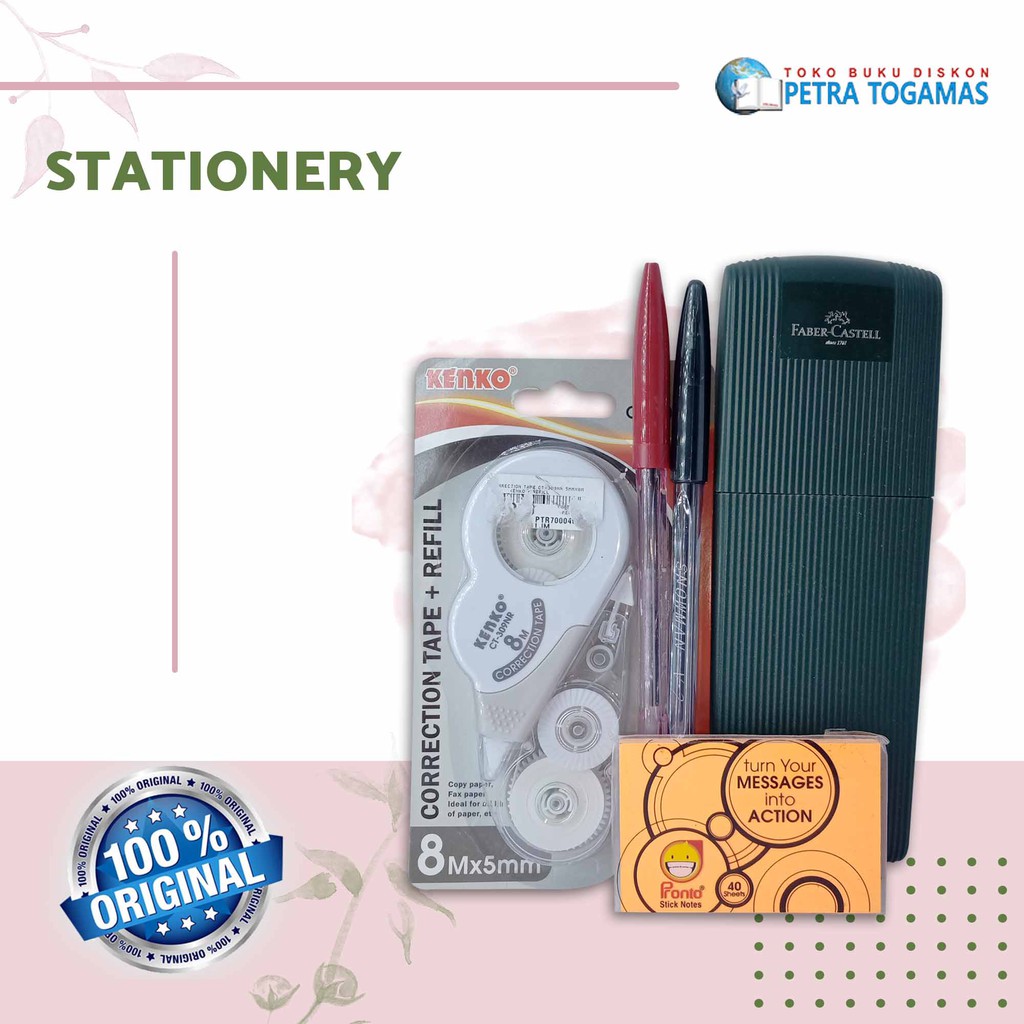 

PAKET HEMAT ATS FREE PENCASE // PAKET ALAT TULIS MURAH