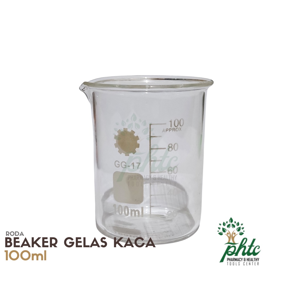 HQ Beaker Glass 100ml - Kaca