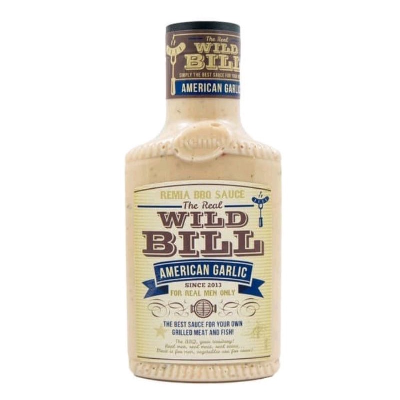 

Remia BBQ Sauce the Real WILD BILL American Garlic 450ml