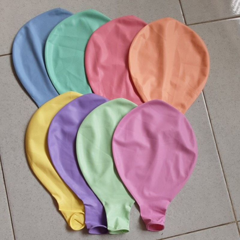 Termurah Balon Latex Makaron Macaron Pastel JUMBO 36 inc