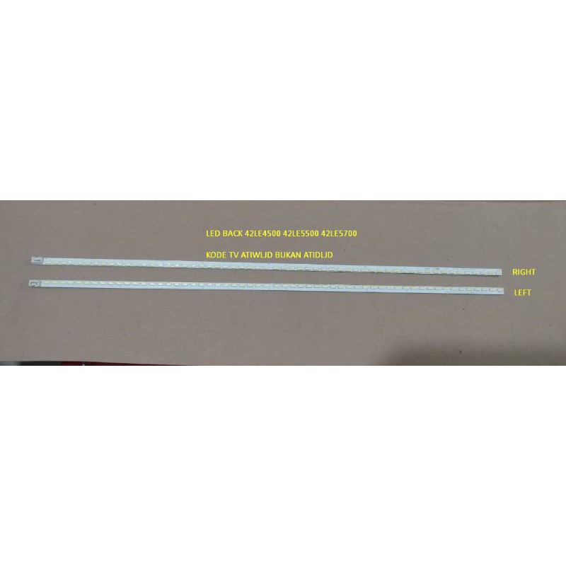 lampu led array backlight tv lg  42le4500 42le5500 42le5700