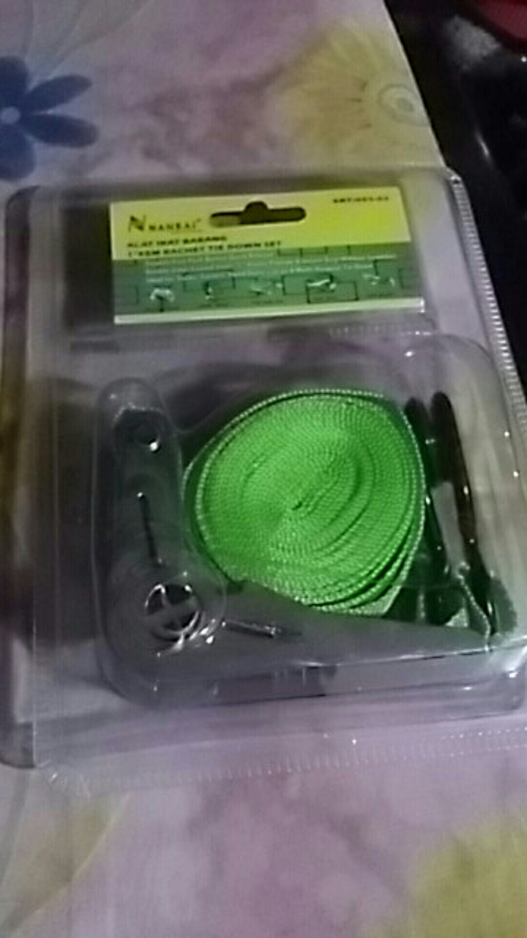 Nankai Ratchet Tie Down 1 Inch X 5 M Tali Rachet Pengikat Barang Motor