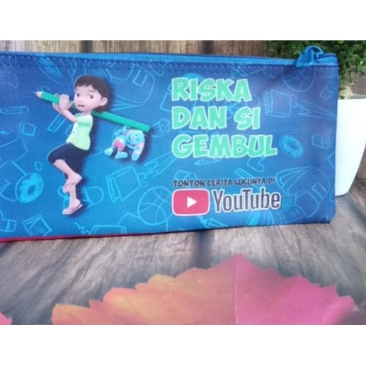

♪ Tempat Pensil Riska Gembul Abi Caca ☎