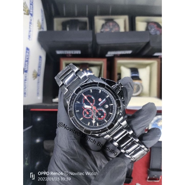 Expedition Second E6108M preloved Chronograph jam tangan pria bekas berkualitas