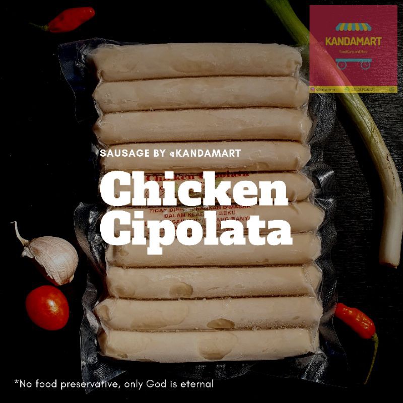 

Chicken Cipolata Sosis by @Kandamart