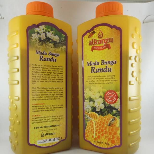 

Madu bunga randu alkanzu 1kg